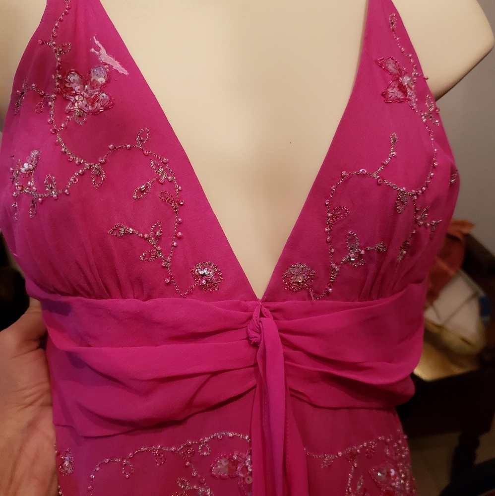 BCBG Pink Cocktail Dress